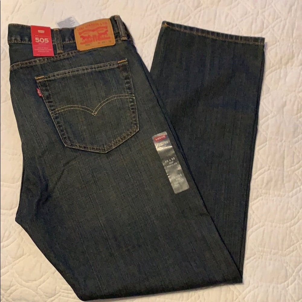 Men’s Levis 505 40/32 NWT
